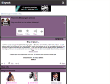 Tablet Screenshot of flow-mikele-univers.skyrock.com