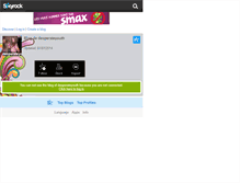 Tablet Screenshot of desperateyouth.skyrock.com