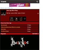 Tablet Screenshot of black-age.skyrock.com