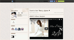 Desktop Screenshot of nancyajram.skyrock.com