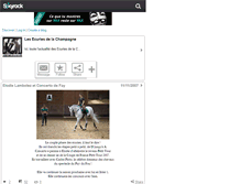 Tablet Screenshot of ecuriedelachampagne.skyrock.com