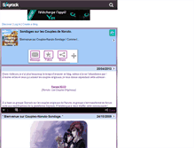 Tablet Screenshot of couples-naruto-sondage.skyrock.com