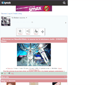 Tablet Screenshot of beautiful-biebs.skyrock.com