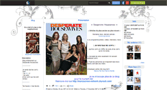 Desktop Screenshot of desperate-wisterialane.skyrock.com