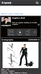 Mobile Screenshot of angelinajolie84.skyrock.com