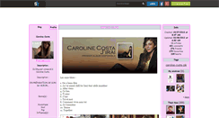 Desktop Screenshot of carocaricosta.skyrock.com