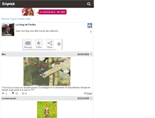 Tablet Screenshot of fanfeu.skyrock.com