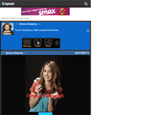 Tablet Screenshot of emma-roberts1.skyrock.com