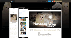 Desktop Screenshot of harmonyway.skyrock.com