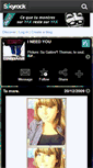 Mobile Screenshot of cindyxarumi.skyrock.com