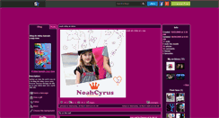 Desktop Screenshot of miley-hannah-crazy-love.skyrock.com