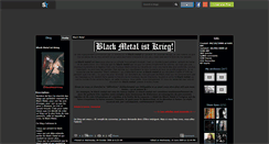 Desktop Screenshot of blackmetal-krieg.skyrock.com