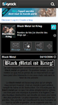 Mobile Screenshot of blackmetal-krieg.skyrock.com
