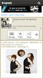 Mobile Screenshot of florence-andthemachine.skyrock.com