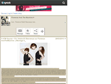 Tablet Screenshot of florence-andthemachine.skyrock.com