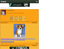 Tablet Screenshot of corgislover.skyrock.com