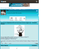 Tablet Screenshot of floramagie.skyrock.com