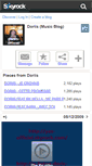 Mobile Screenshot of doriis-officiel.skyrock.com