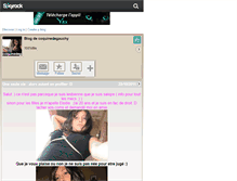 Tablet Screenshot of coquinedegauchy.skyrock.com
