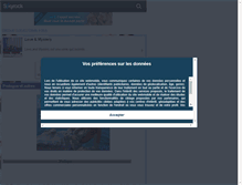 Tablet Screenshot of loveandmystery.skyrock.com