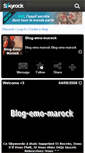 Mobile Screenshot of blog-emo-marock.skyrock.com