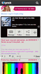 Mobile Screenshot of je-fais-se-que-je-veux.skyrock.com
