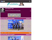 Tablet Screenshot of david-hallyday23.skyrock.com