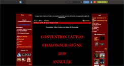 Desktop Screenshot of conventiontattoochalon.skyrock.com