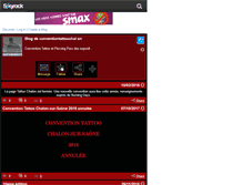 Tablet Screenshot of conventiontattoochalon.skyrock.com