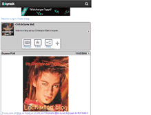 Tablet Screenshot of christophe-mae77.skyrock.com