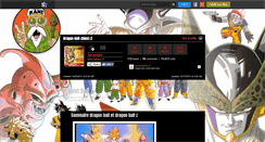 Desktop Screenshot of dragon-ball-zblast-2.skyrock.com