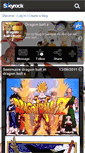 Mobile Screenshot of dragon-ball-zblast-2.skyrock.com