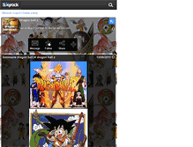 Tablet Screenshot of dragon-ball-zblast-2.skyrock.com