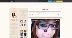 Desktop Screenshot of m0dedefille.skyrock.com