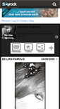 Mobile Screenshot of be-like-famous.skyrock.com