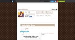 Desktop Screenshot of justinbieberfictionlove.skyrock.com