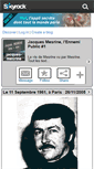 Mobile Screenshot of jacques-mesrine.skyrock.com