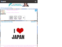 Tablet Screenshot of i-love-japan.skyrock.com