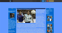 Desktop Screenshot of hernancrespo.skyrock.com