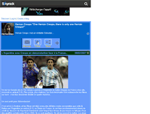 Tablet Screenshot of hernancrespo.skyrock.com