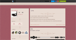 Desktop Screenshot of lira-officiel.skyrock.com