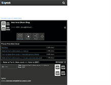 Tablet Screenshot of 9mm-vocal.skyrock.com