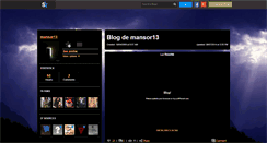 Desktop Screenshot of mansor13.skyrock.com