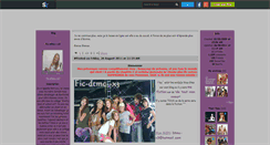 Desktop Screenshot of fic-dtmc--x3.skyrock.com