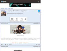 Tablet Screenshot of diamond-heart.skyrock.com