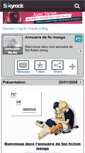 Mobile Screenshot of annuaire-de-fic.skyrock.com