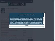 Tablet Screenshot of las-populares-songs.skyrock.com