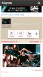 Mobile Screenshot of diariesvampires.skyrock.com