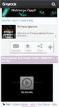 Mobile Screenshot of enrique-iglesias-france.skyrock.com