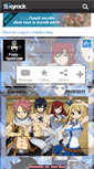 Mobile Screenshot of fairy-tail90200.skyrock.com